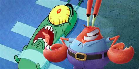 Mr krabs x plankton
